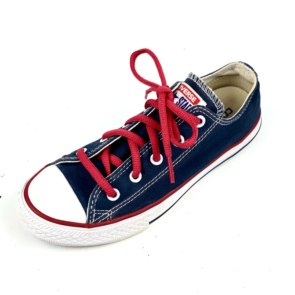 Converse All Star Kids Navy Low Top Sneakers Size 2